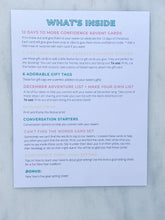 Load image into Gallery viewer, Confidence Building Printables for Tweens- December