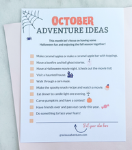 Load image into Gallery viewer, Confidence Building Printables for Tweens - October