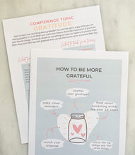 Load image into Gallery viewer, Confidence Building Printables forTweens - November