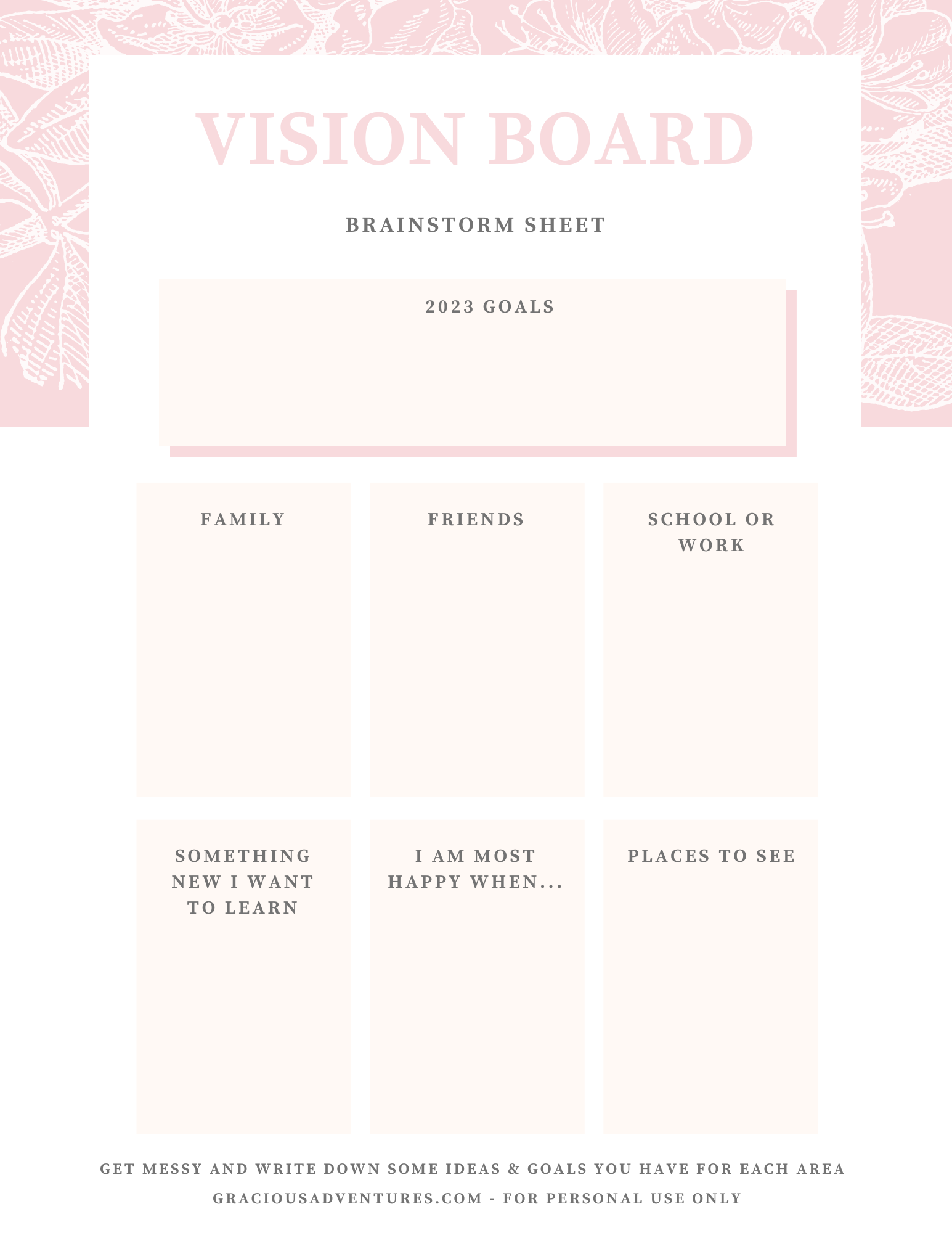 Vision Board Printables 2024 Gracious Adventures Shop Vision Board Printables 2024 Gracious Adventures Shop