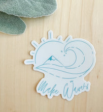 Load image into Gallery viewer, Make Waves Sticker
