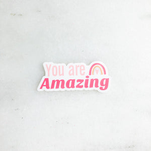 Amazing You Mirror Cling